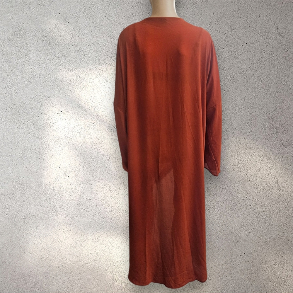 Saffron Open Front Robe - Picture 3 of 3